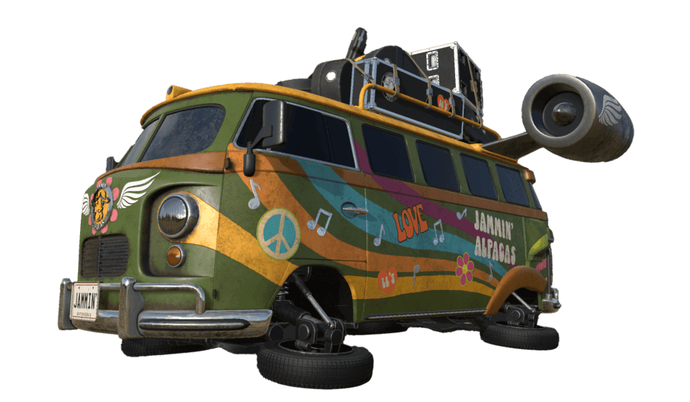 Jammin' Alpacas Van